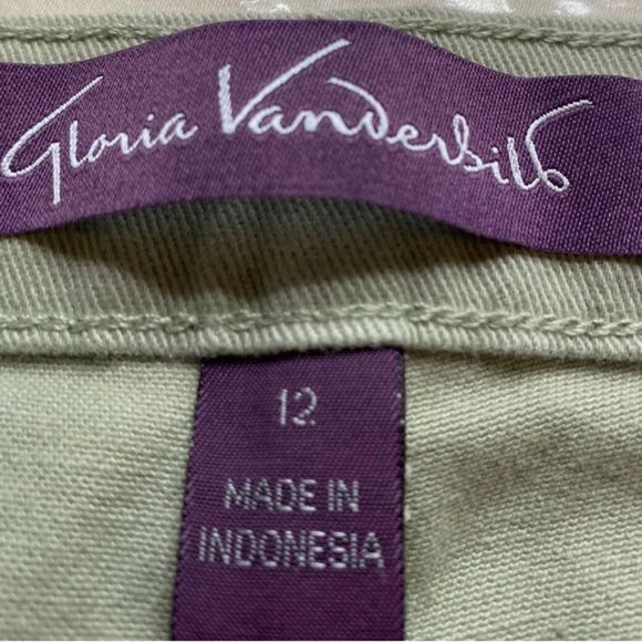 Gloria Vanderbilt Amanda Tapered Leg High Rise Jeans Size 12 - Picture 5 of 8